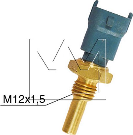 Monark 090600611 - Sensor, coolant temperature www.autospares.lv