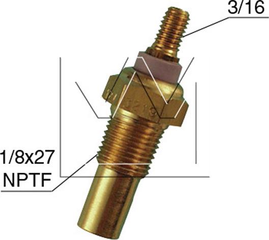 Monark 090600231 - Devējs, Dzesēšanas šķidruma temperatūra www.autospares.lv