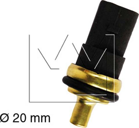 Monark 090600781 - Sensor, coolant temperature www.autospares.lv