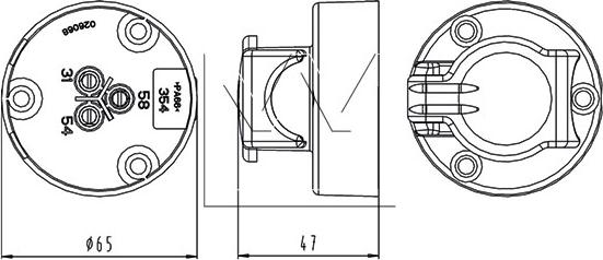 Monark 090133301 - Kontaktligzda www.autospares.lv