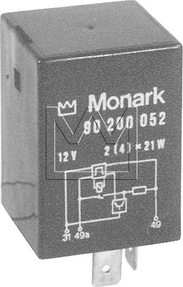 Monark 090200052 - Flasher Unit www.autospares.lv