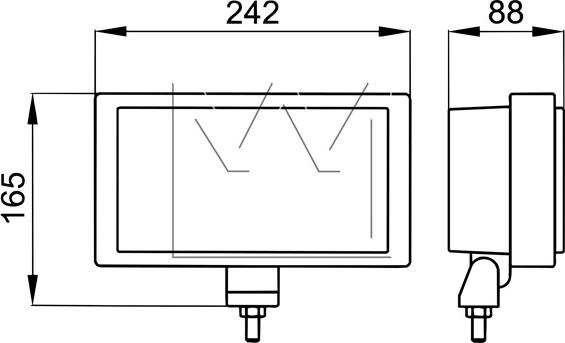 Monark 098 152 100 - Miglas lukturis www.autospares.lv