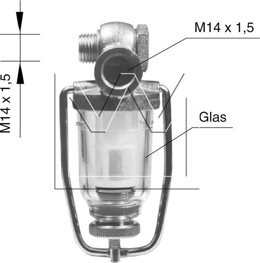 Monark 060 489 000 - Degvielas filtrs www.autospares.lv