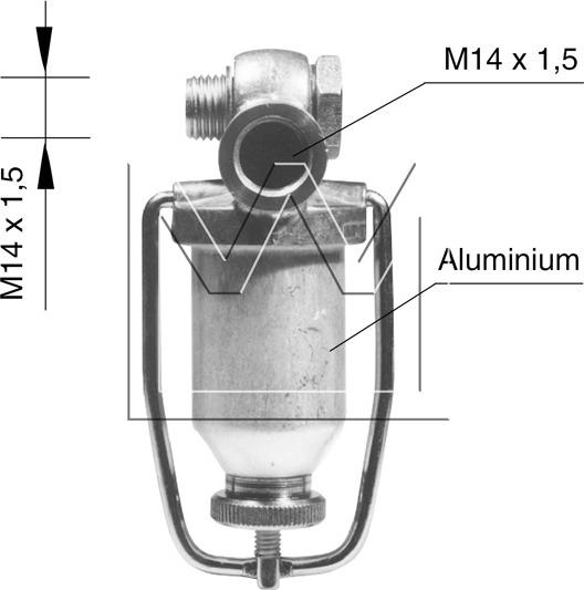 Monark 060489002 - Degvielas filtrs www.autospares.lv