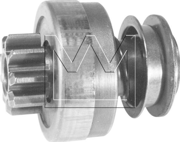 Monark 086 264 500 - Ведущая шестерня, бендикс, стартер www.autospares.lv