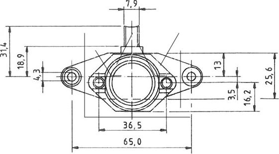 Monark 082 966 021 - Ģeneratora sprieguma regulators www.autospares.lv