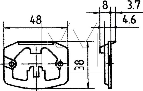 Monark 082 966 309 - Ģeneratora sprieguma regulators www.autospares.lv