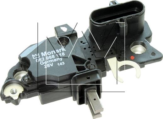 Monark 082988118 - Ģeneratora sprieguma regulators www.autospares.lv