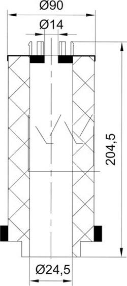 Monark 030784655 - Degvielas filtrs autospares.lv