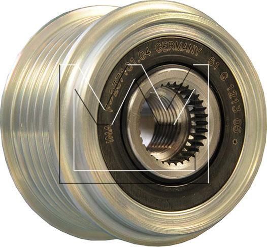 Monark 288658860 - Pulley, alternator, freewheel clutch www.autospares.lv