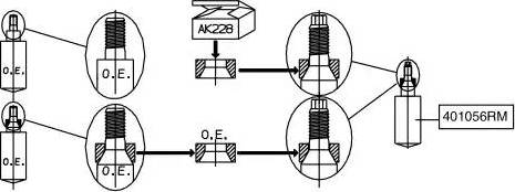 Monroe 401056RM - Amortizators autospares.lv