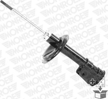 Monroe 401038RM - Amortizators www.autospares.lv