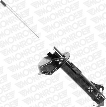 Monroe 16283 - Amortizators www.autospares.lv