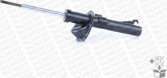 Monroe 16227 - Amortizators www.autospares.lv