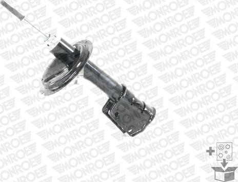 Monroe 401001RM - Amortizators www.autospares.lv