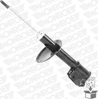 Monroe 11191 - Amortizators www.autospares.lv