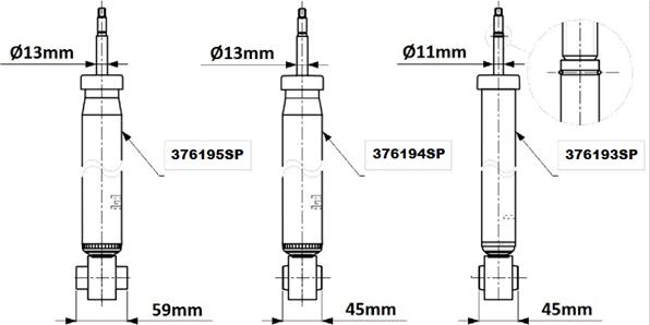 Monroe 376195SP - Amortizators www.autospares.lv