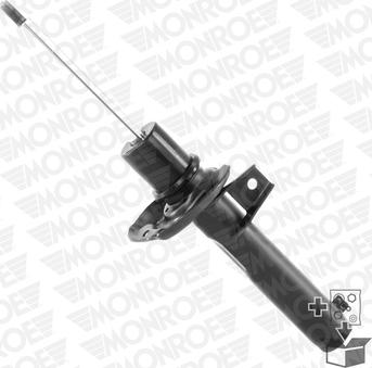 Monroe 742251SP - Amortizators www.autospares.lv