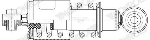 Monroe CB0288 - Demferis, Kabīnes stiprinājums www.autospares.lv