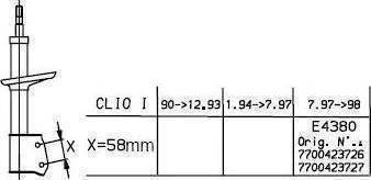 SACHS 230 287 - Amortizators autospares.lv