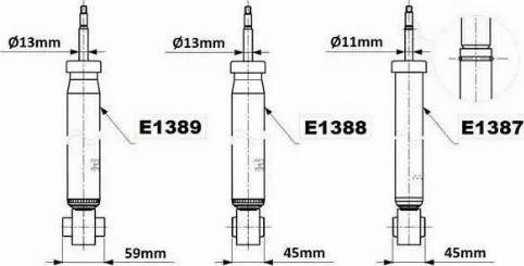 Monroe E1387 - Amortizators www.autospares.lv