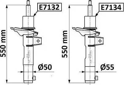 Monroe E7134 - Amortizators autospares.lv