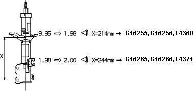 Monroe G16255 - Amortizators www.autospares.lv