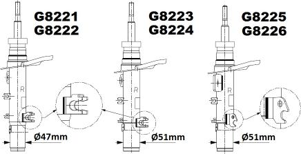 Monroe G8224 - Amortizators www.autospares.lv