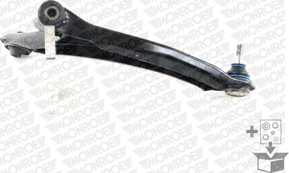 Monroe L10586 - Рычаг подвески колеса www.autospares.lv