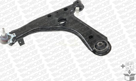 Monroe L29538 - Рычаг подвески колеса www.autospares.lv