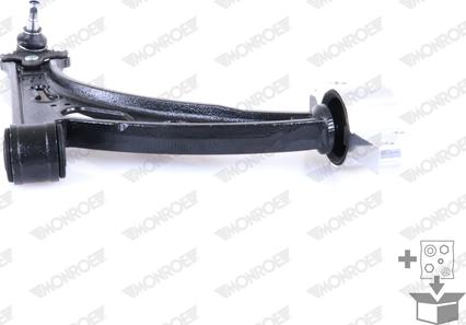 Monroe L29A95 - Track Control Arm www.autospares.lv