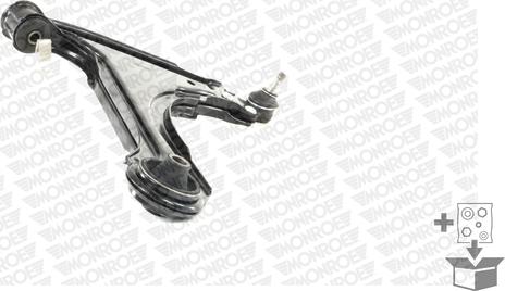 Monroe L24519 - Neatkarīgās balstiekārtas svira, Riteņa piekare www.autospares.lv