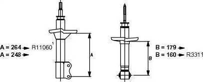 Monroe R3310 - Amortizators autospares.lv