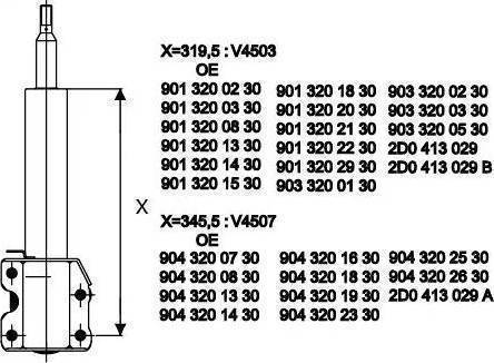 KYB 335915 - Amortizators autospares.lv