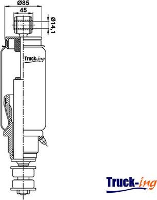 Montcada 0194520 - Demferis, Kabīnes stiprinājums www.autospares.lv