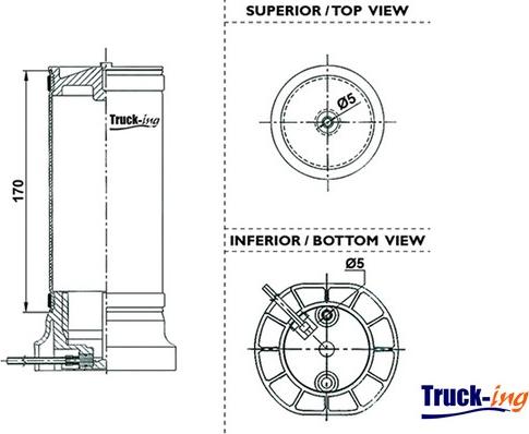 Montcada 0194690 - Pneimoatsperes spilvens, Kabīnes atsperojums www.autospares.lv