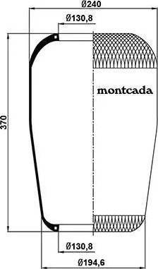 Continental 944N - Pneimoatsperes spilvens, Pneimopiekare www.autospares.lv