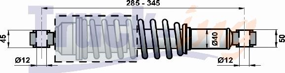 Montcada 205284 - Demferis, Kabīnes stiprinājums www.autospares.lv