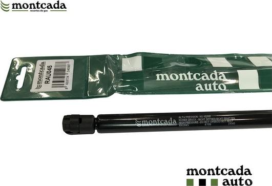 Montcada RAU045 - Gāzes atspere, Bagāžas / Kravas nodalījuma vāks www.autospares.lv