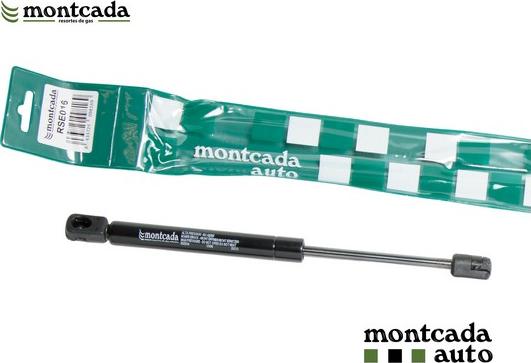 Montcada RSE016 - Gāzes atspere, Bagāžas / Kravas nodalījuma vāks www.autospares.lv