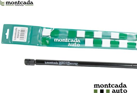 Montcada RSK012 - Gāzes atspere, Bagāžas / Kravas nodalījuma vāks www.autospares.lv