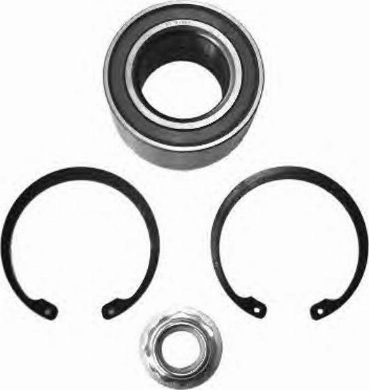 Moog 510004B2 - Wheel hub, bearing Kit www.autospares.lv