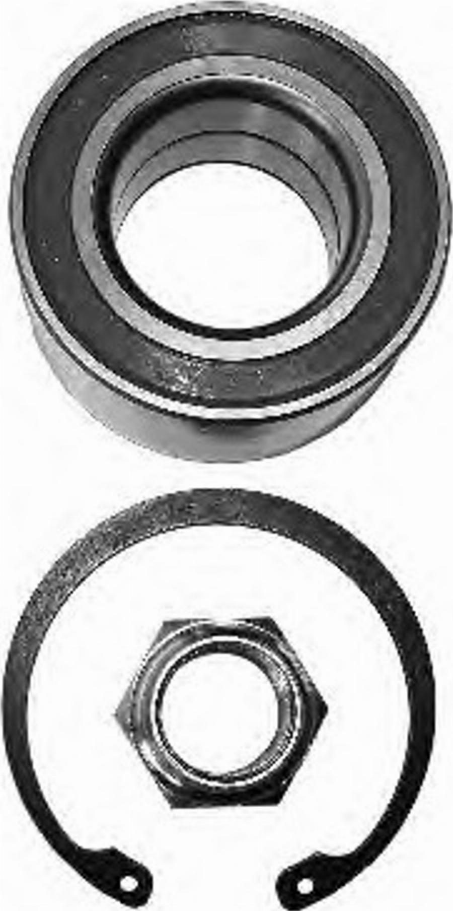 Moog 513113B2 - Wheel hub, bearing Kit www.autospares.lv