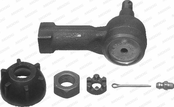 Moog AMGES2347RL - Наконечник рулевой тяги, шарнир www.autospares.lv