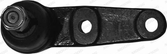 Moog HY-BJ-0344 - Шаровая опора, несущий / направляющий шарнир www.autospares.lv