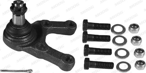 Moog HY-BJ-1658 - Balst / Virzošais šarnīrs www.autospares.lv