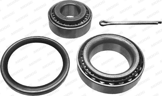 Spidan 26744 - Подшипник ступицы колеса, комплект www.autospares.lv