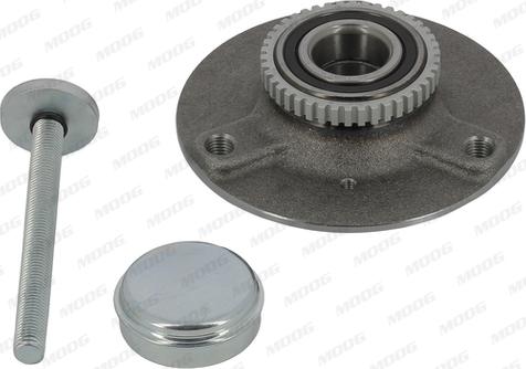 Moog ME-WB-11281 - Подшипник ступицы колеса, комплект www.autospares.lv