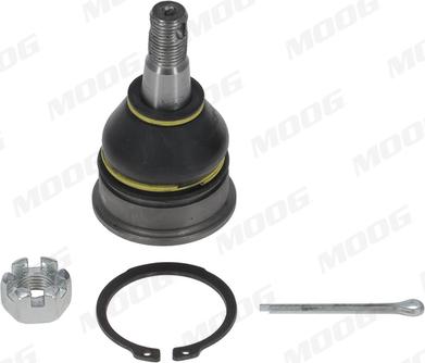 Moog NI-BJ-12582 - Шаровая опора, несущий / направляющий шарнир www.autospares.lv