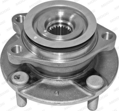 Moog NI-WB-11956 - Подшипник ступицы колеса, комплект www.autospares.lv